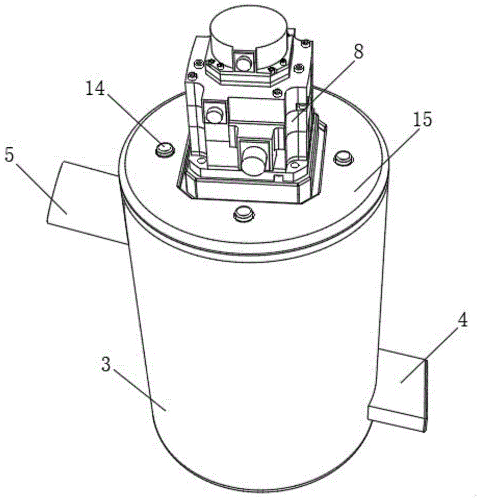 一种改性沥青储罐用搅拌装置的制作方法