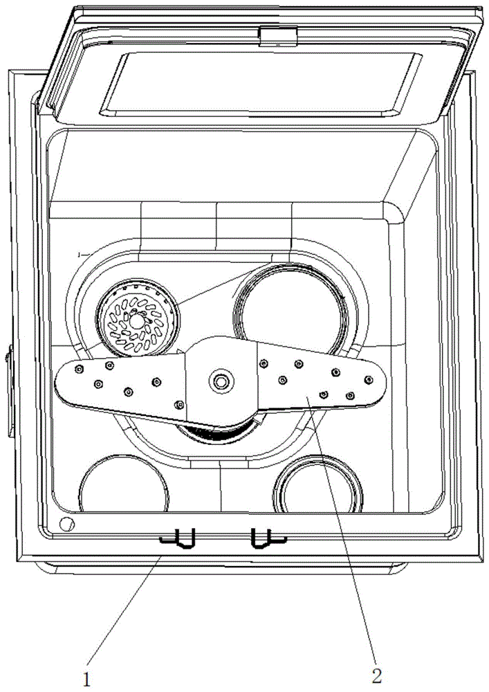 一种清洗机及清洗机的喷淋装置的制作方法
