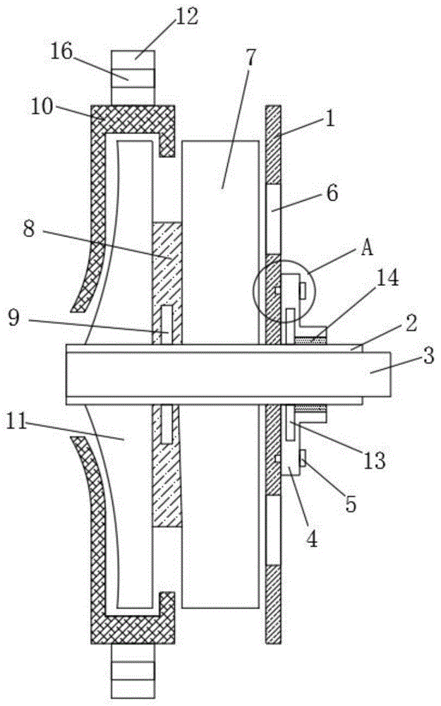 一种注水泵用可靠性高的叶轮结构的制作方法