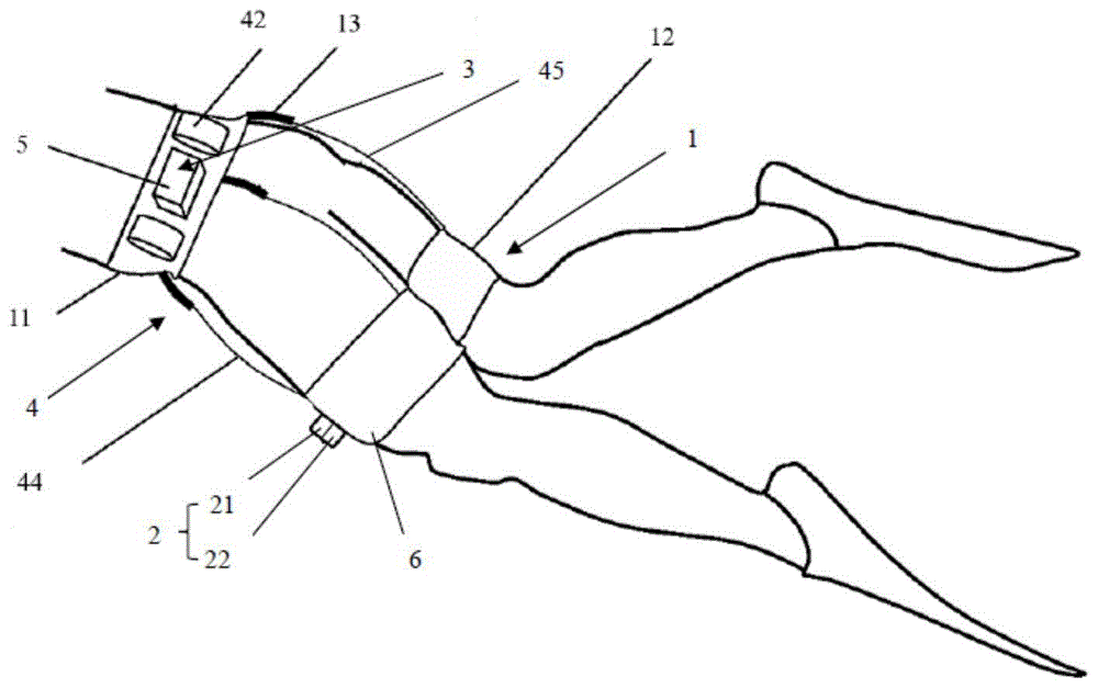 一种辅助潜水的髋关节外骨骼机器人系统