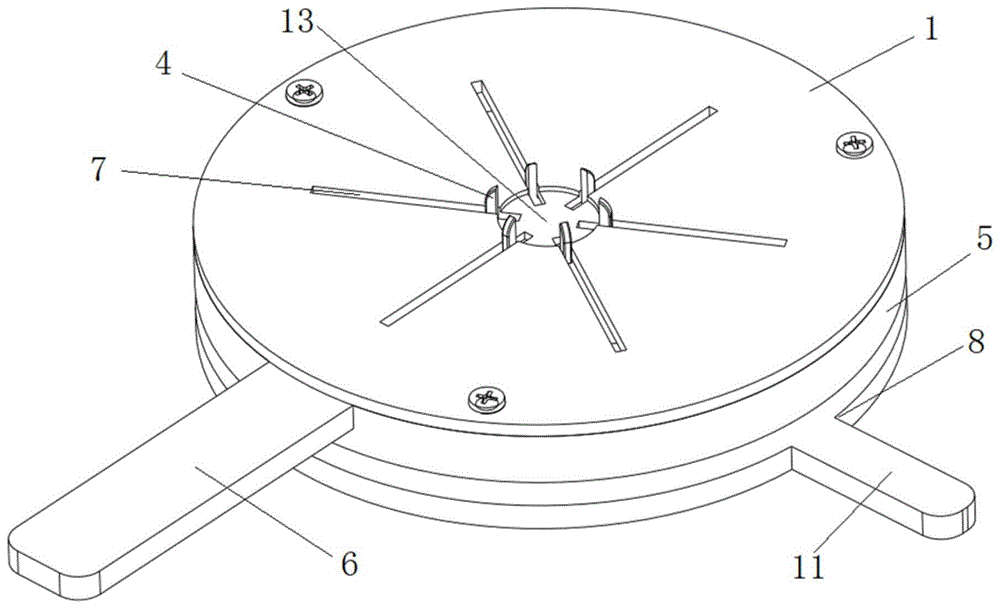 一种分体式垫片弹性固定圈的辅助安装工具