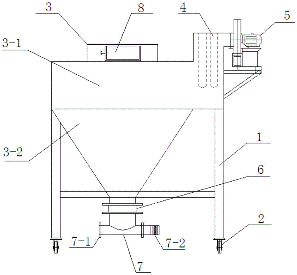 一种移动式粉体无尘投料站的制作方法