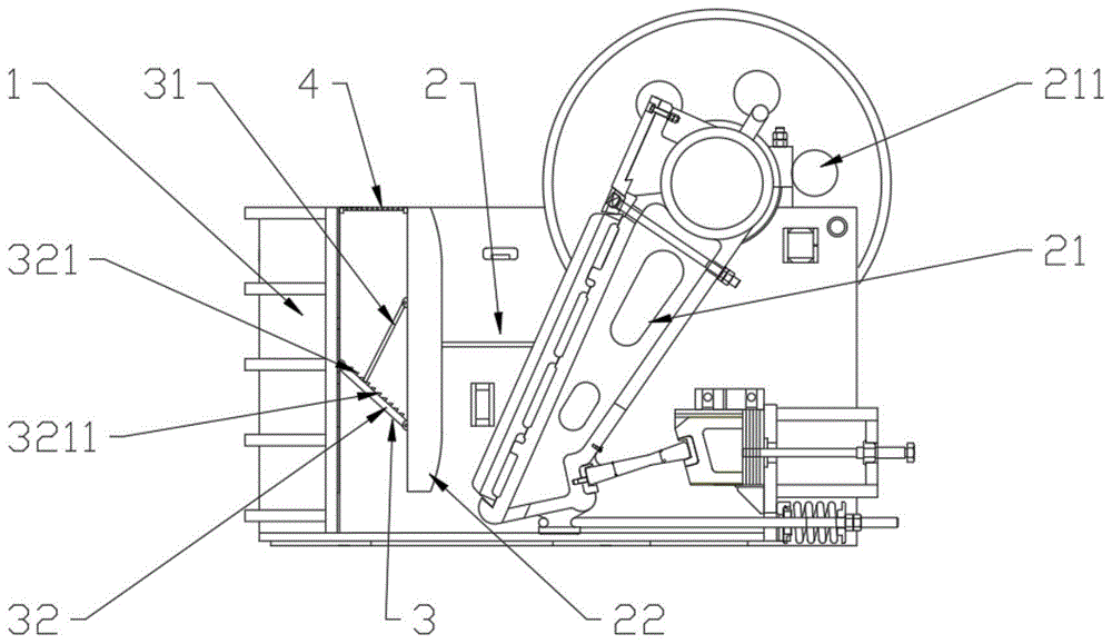 一种建筑施工用颚式破碎机的制作方法