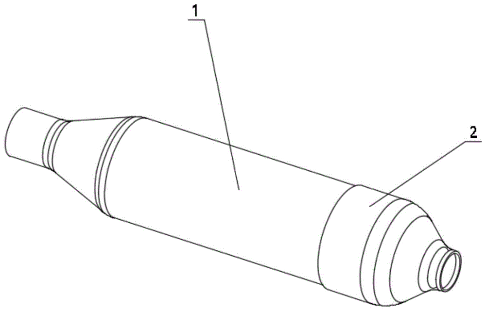 一种基于孔板结构的汽车尾部消音结构的制作方法