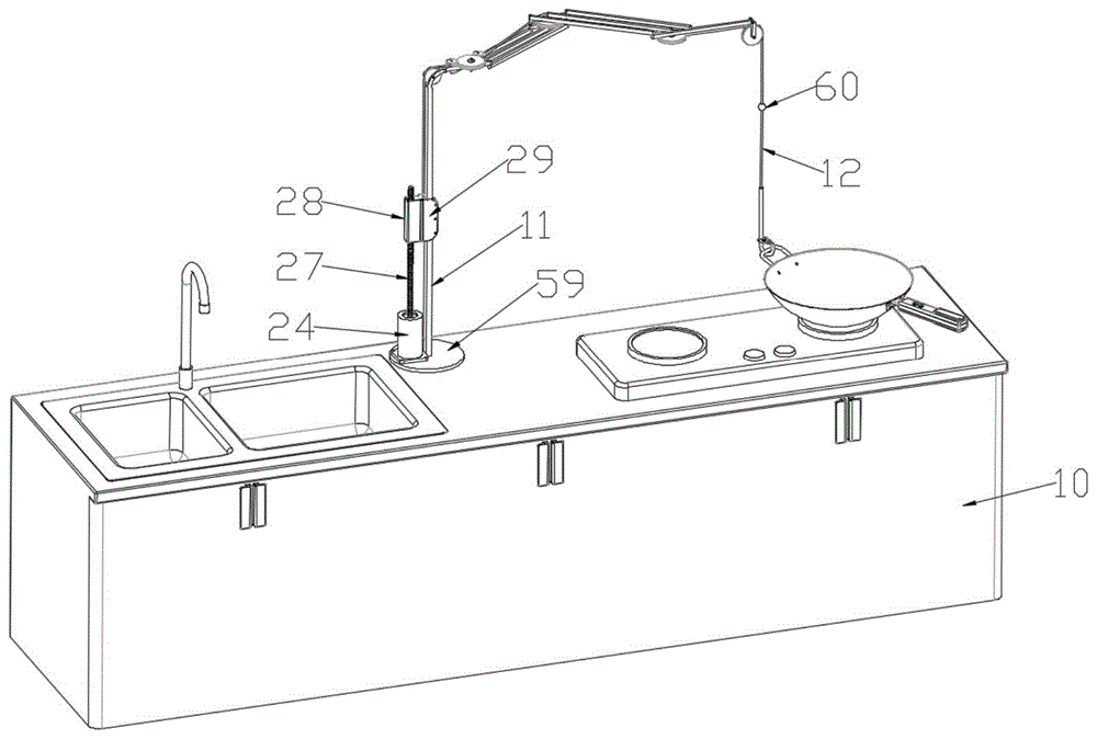 一种助力悬挂的锅具系统的制作方法