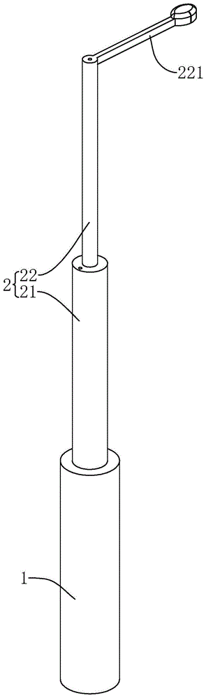 一种伸缩式节能路灯的制作方法