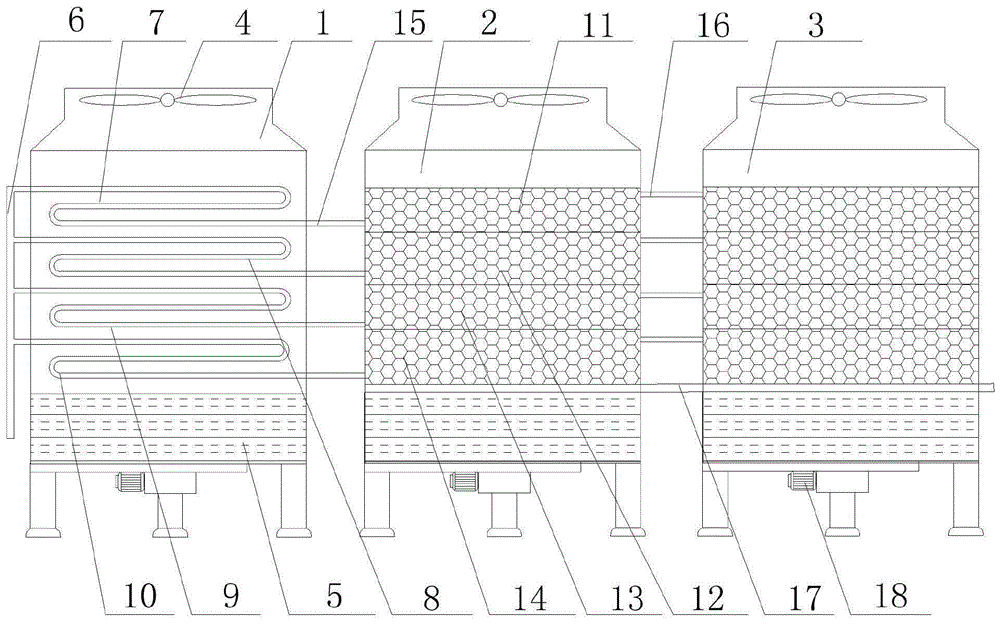 一种高效节水用空气冷凝系统的制作方法