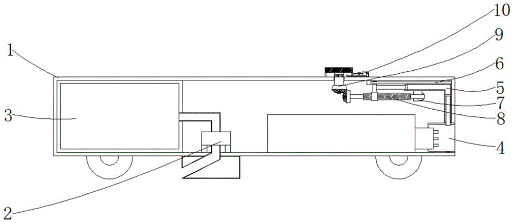 一种可清除液体垃圾的扫地机器人的制作方法