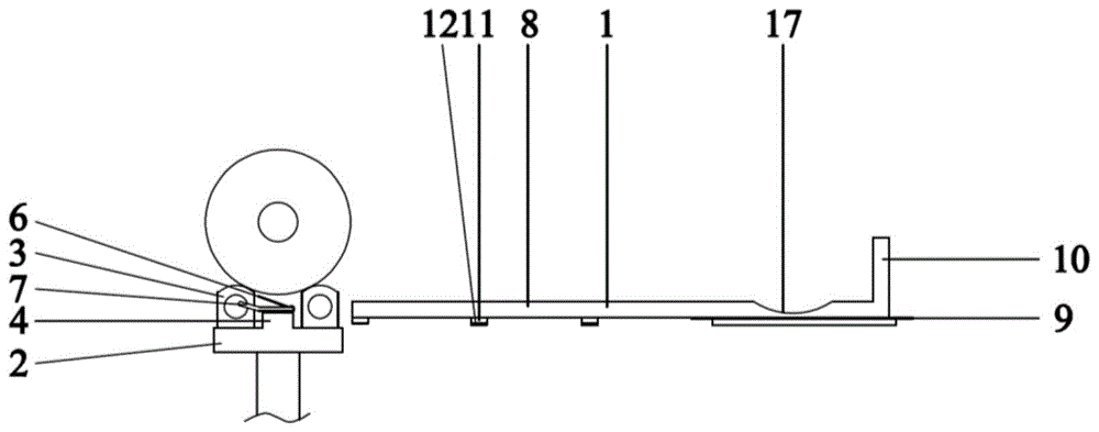 一种钢卷分卷机下卷翻滚装置的制作方法