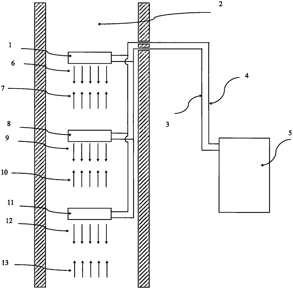 一种有效控制超高层建筑电梯井烟囱效应的系统的制作方法