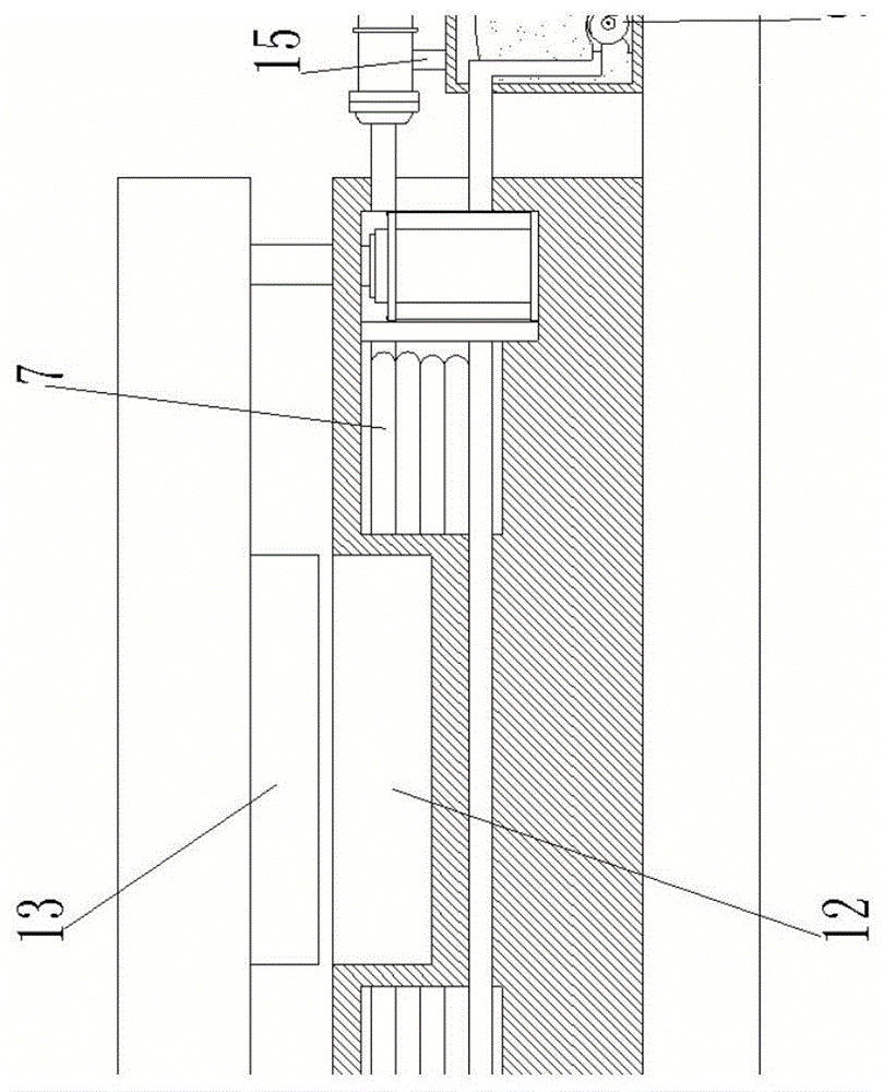 一种快速冷却的一体式灯体壳盖压铸成型模具的制作方法