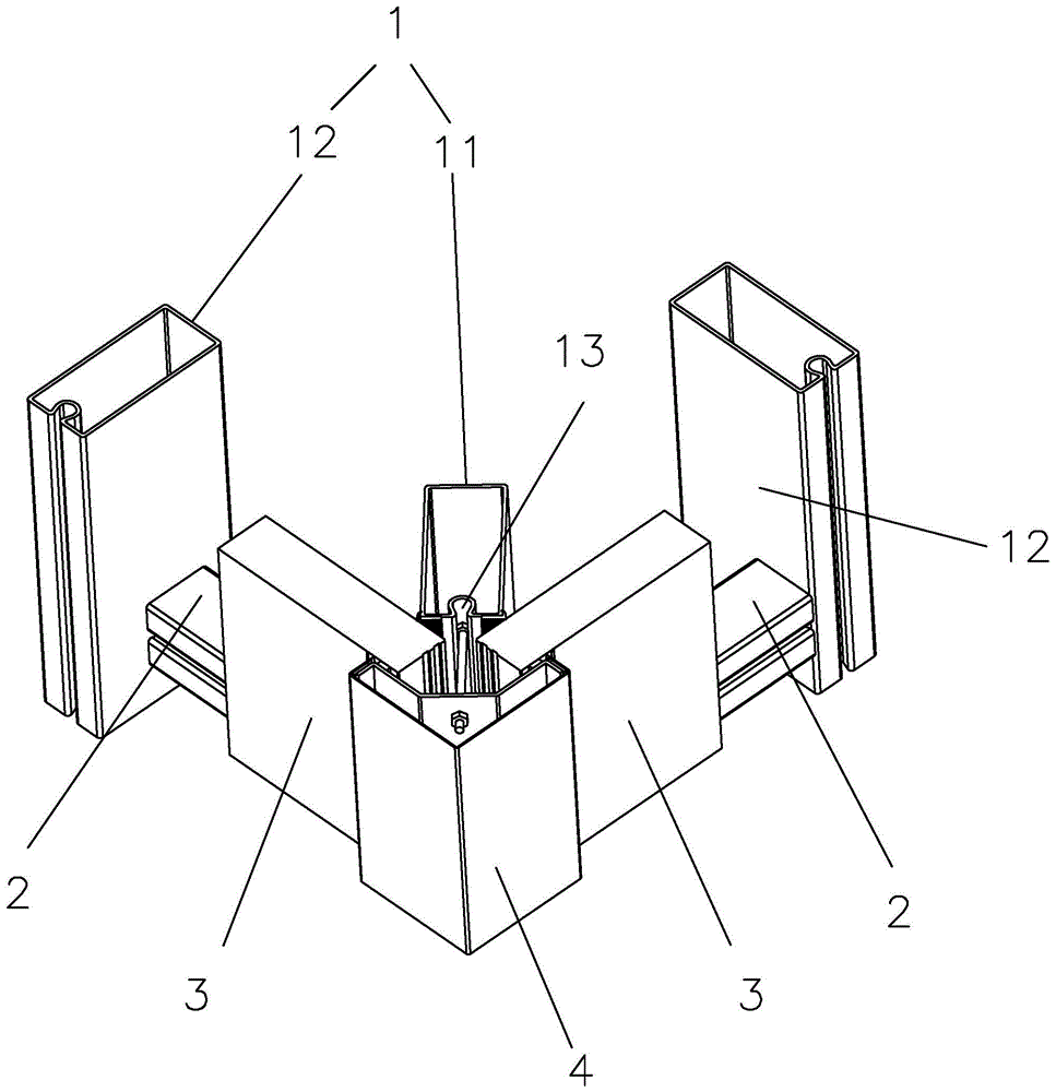 一种转角幕墙的制作方法