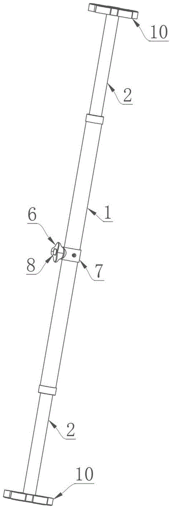 一种单杠的制作方法