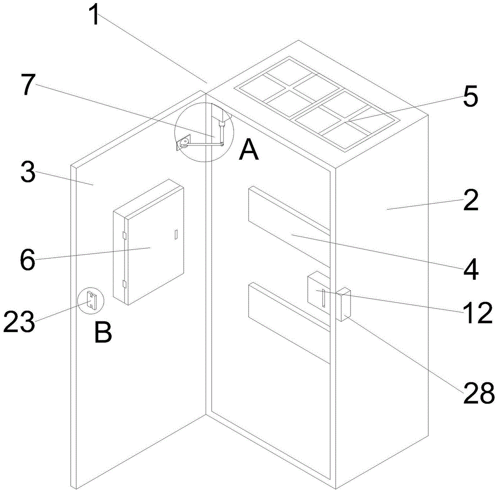 一种组合式空调机组控制柜的制作方法