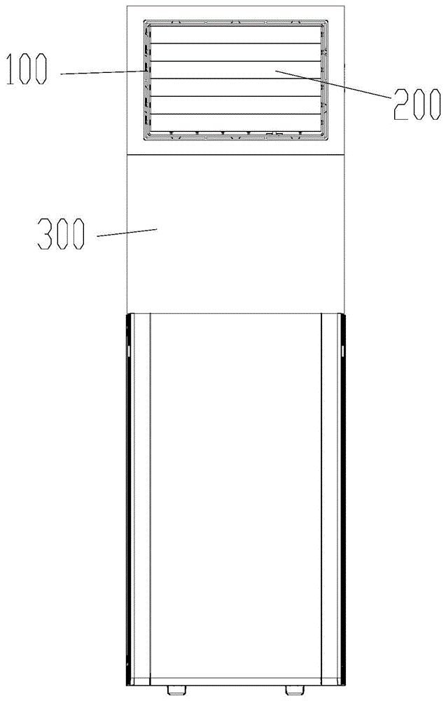 一种防凝露结构、出风组件和空调器的制作方法