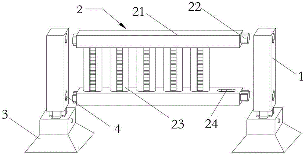 一种市政公路工程用拼接式护栏的制作方法