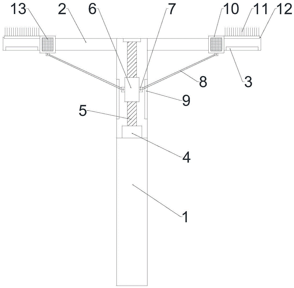 一种高散热性LED路灯的制作方法