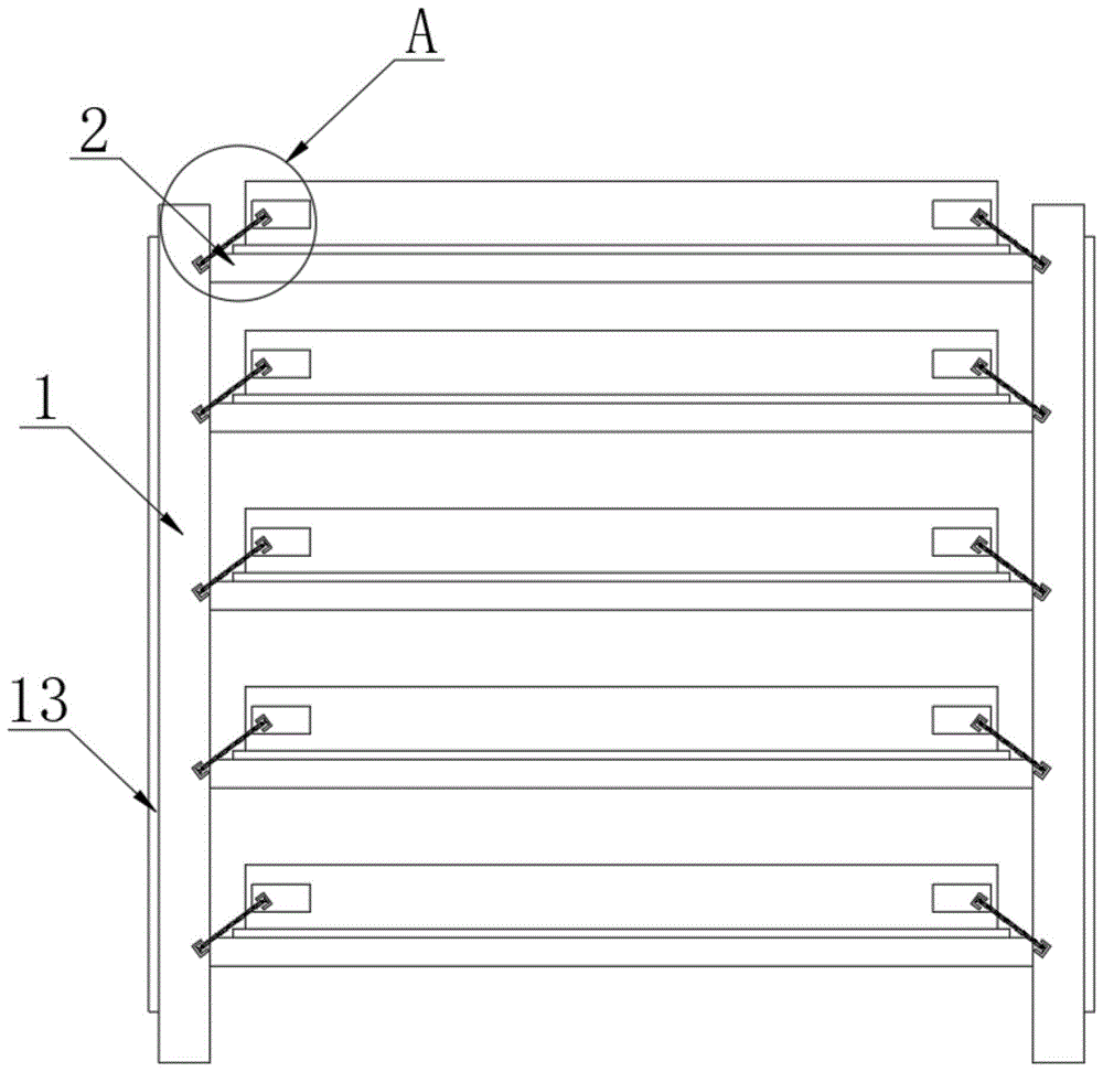 一种基于安全性高的建筑顶面绿化用一体式培育架的制作方法