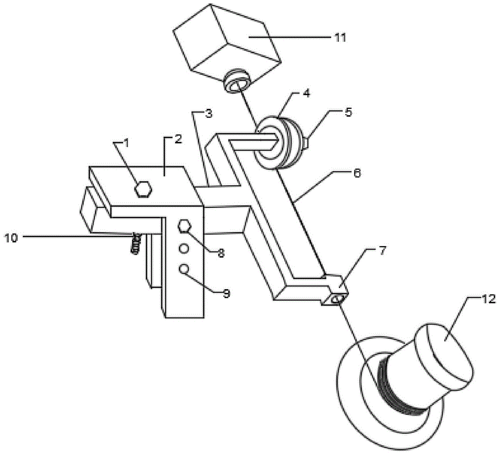 一种焊丝稳定加工用的压线结构的制作方法