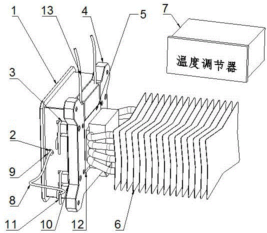 一种双向调温的恒温背景板的制作方法