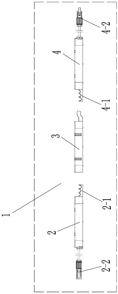 一种三分体接线盒线缆固定结构的制作方法