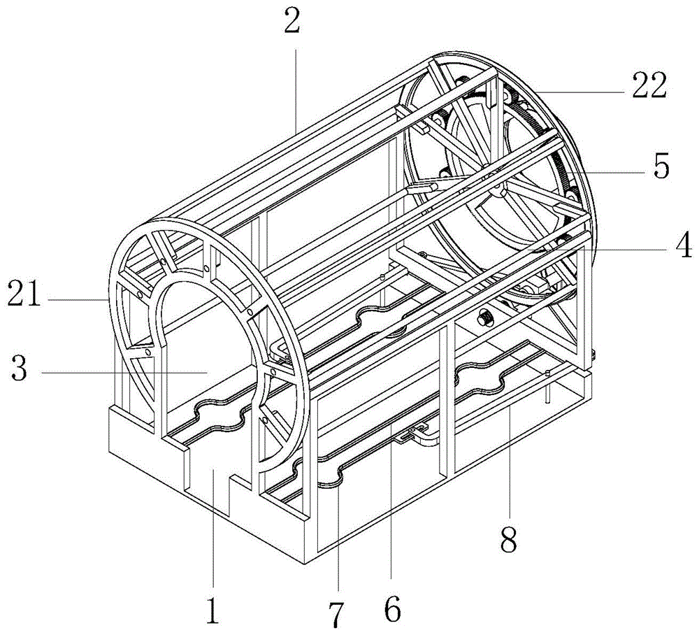 一种畜牧兽医治疗用保定架的制作方法