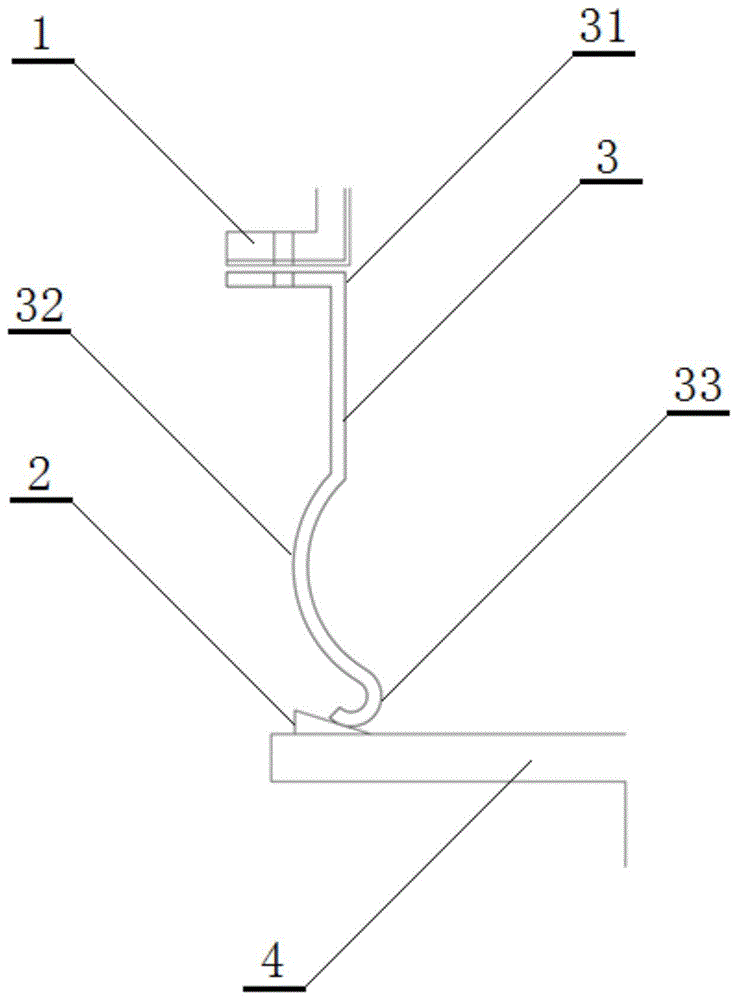 一种湿式除尘器防腐密封连接结构的制作方法