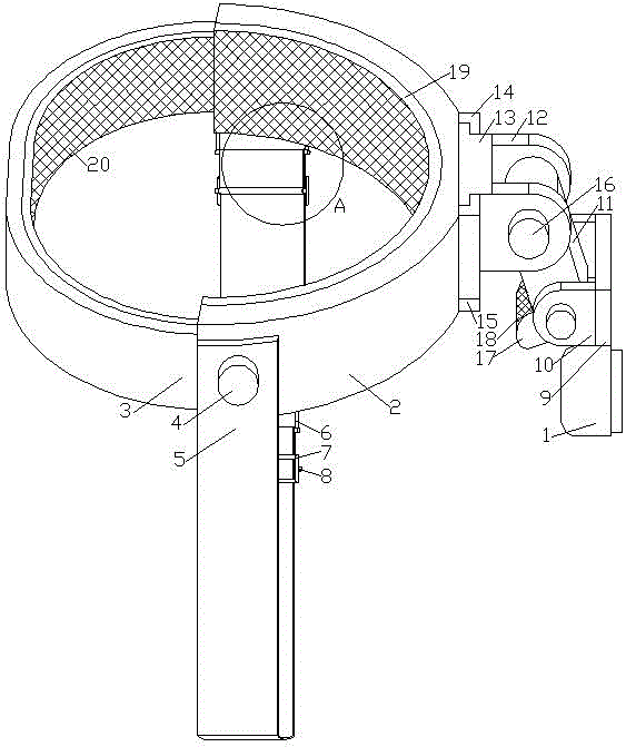 间接眼底镜固定调节装置的制作方法