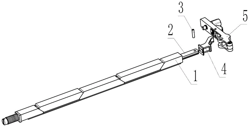 一体式航空电子模块锁紧起拔器的制作方法