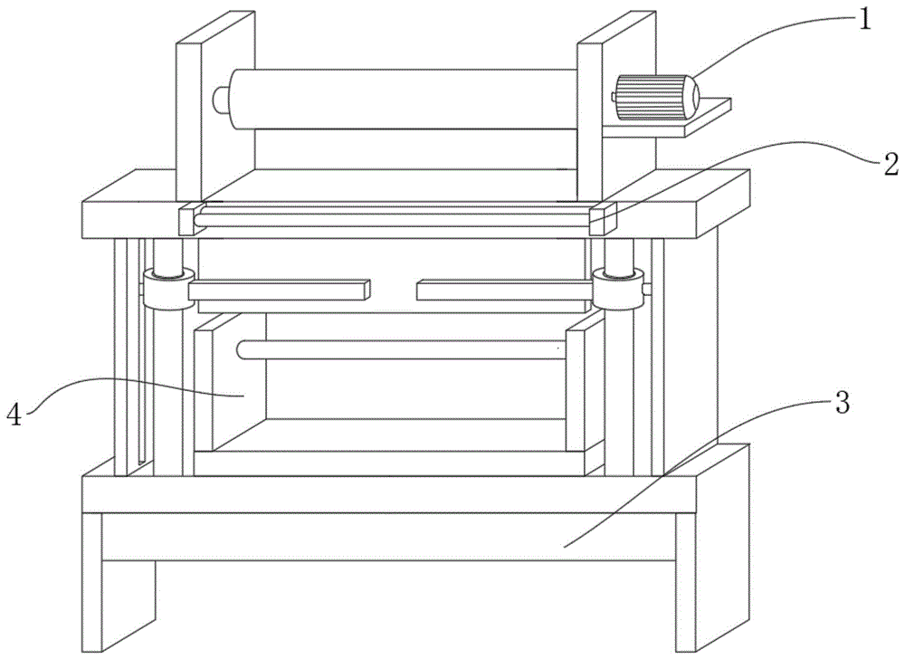 一种玻璃堆垛自动化铺纸机的制作方法