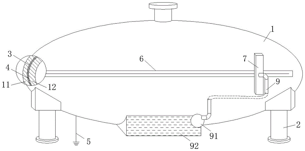 一种具有强效防护性能的易燃品存储容器的制作方法