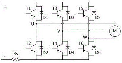 一种变频器相电流单电阻采样重构优化方法与流程