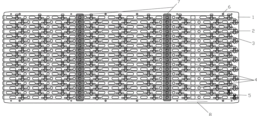 一种直下式LED灯条生产治具的制作方法