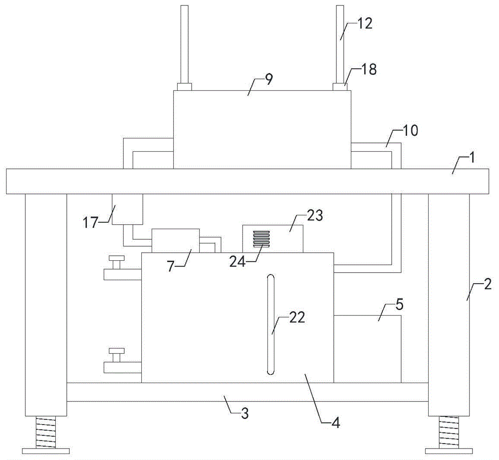 一种铝合金铸件模具用冷却机构的制作方法