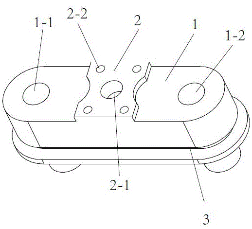 一种圆管装箱机连接机构双杆连接座的制作方法