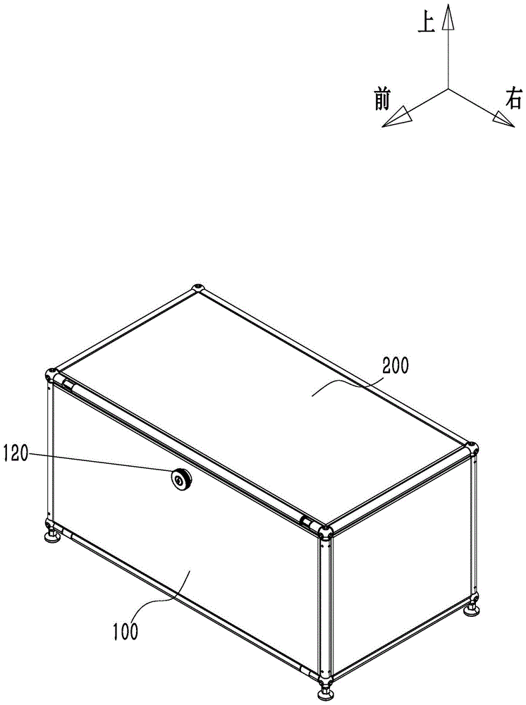 一种储物柜的制作方法