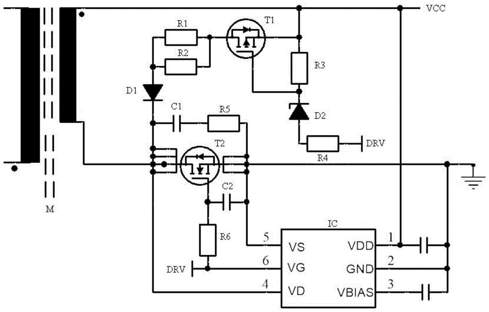 AC-DC开关电源次级侧的EMC抑制电路的制作方法