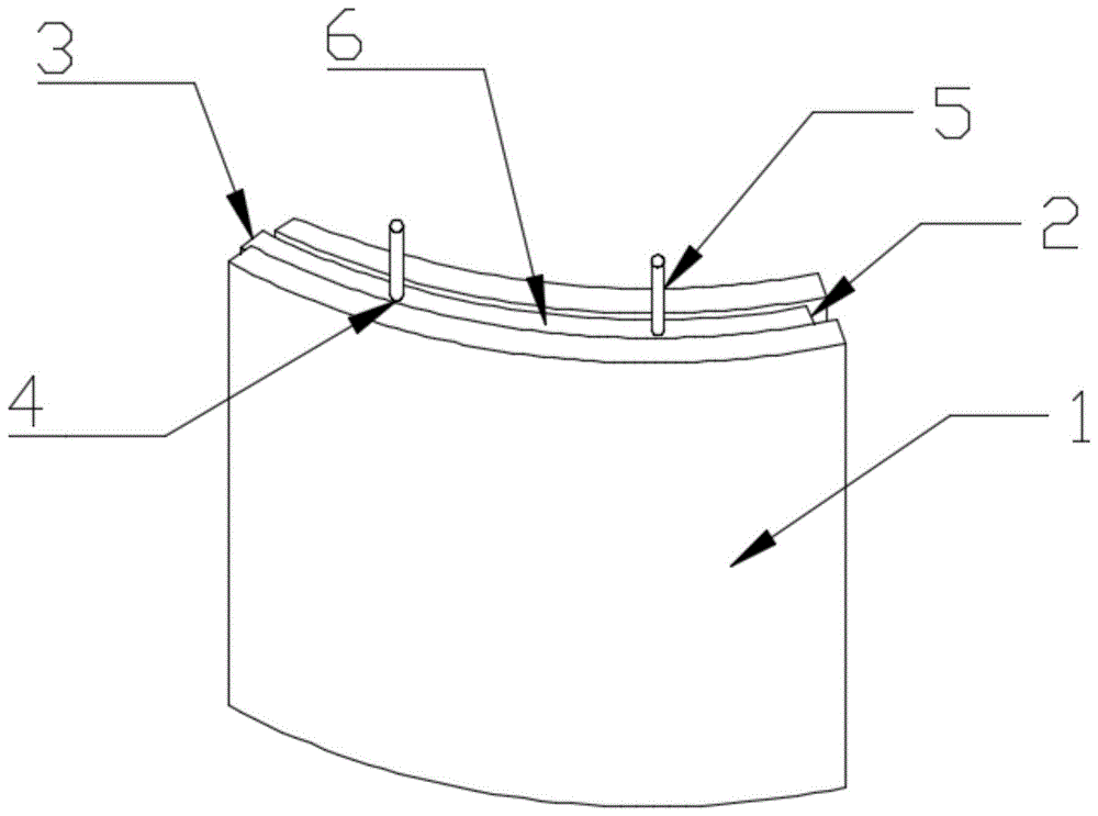 一种带固定槽的装配式尾矿库辐射井井圈及施工工艺的制作方法