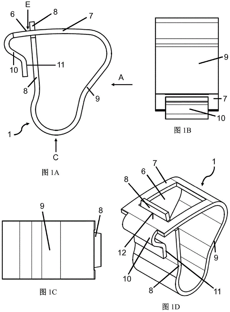 用于无螺纹连接端子的夹持弹簧的制作方法