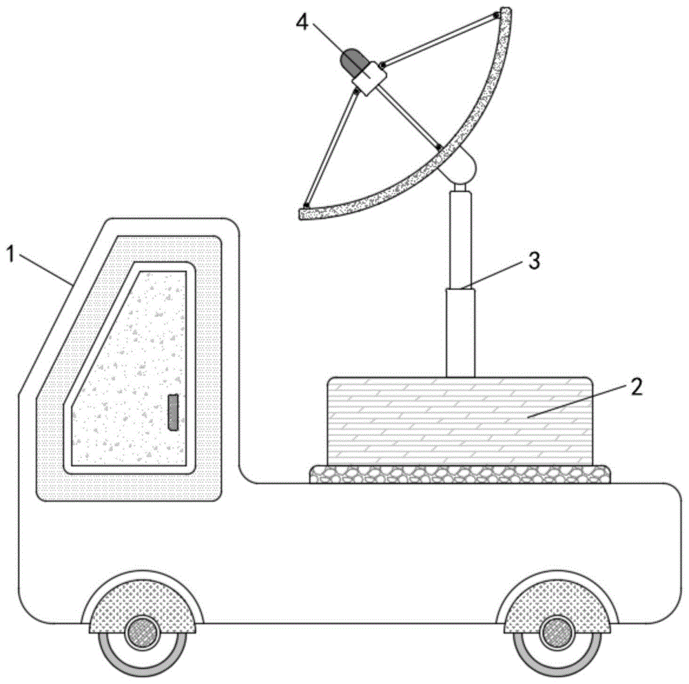 一种高端装备制造的基于提高稳定性的通讯信号车的制作方法