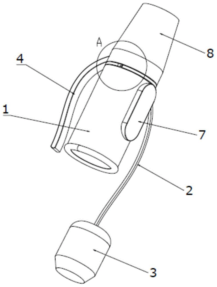 带封口塞的吸引管接头及一次性使用吸引管的制作方法