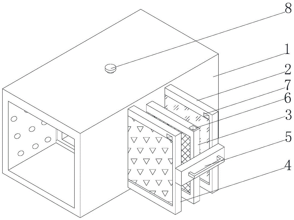 一种建筑设计用节能通风结构的制作方法