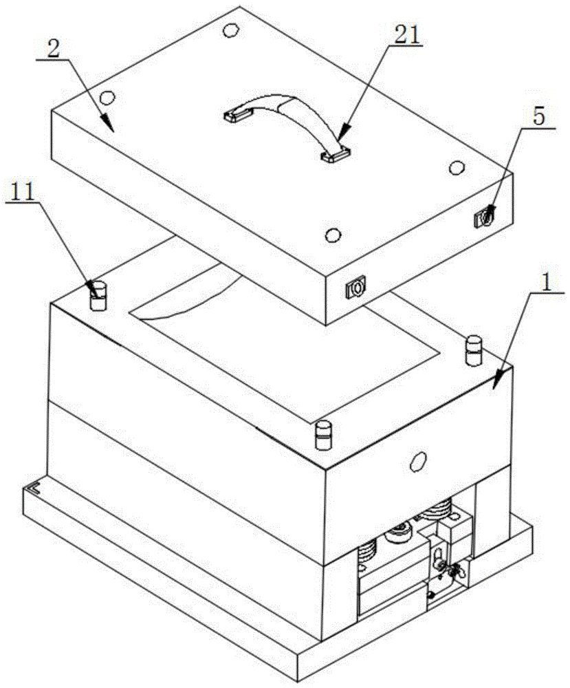 一种新型模具固定盖的制作方法