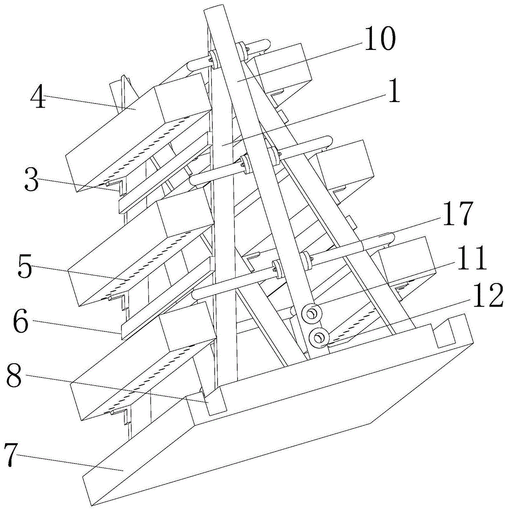 一种大棚草莓栽培用的A字架的制作方法