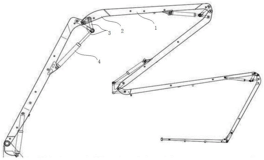 梁结构、臂节、臂架以及机械设备的制作方法