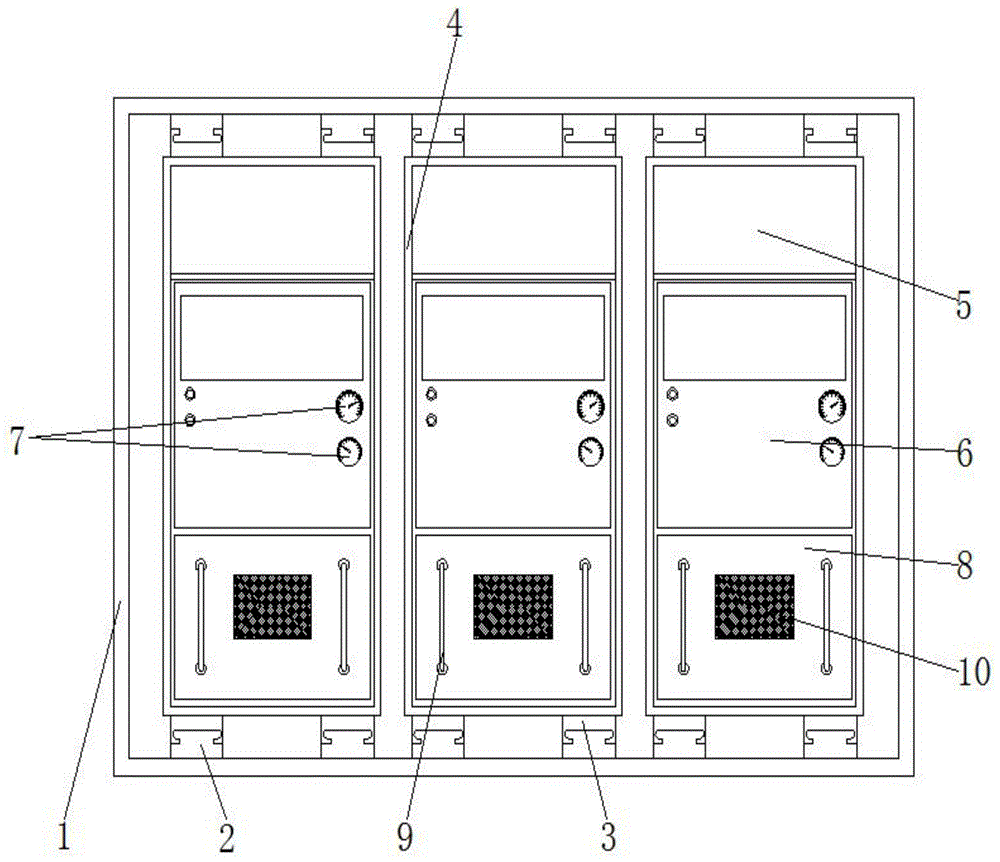一种具有抗干扰结构安装稳定的分支箱环网柜的制作方法