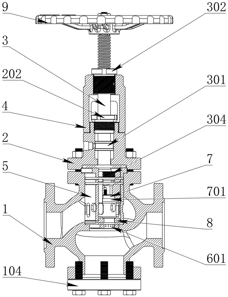 一种节流截止放空阀的制作方法