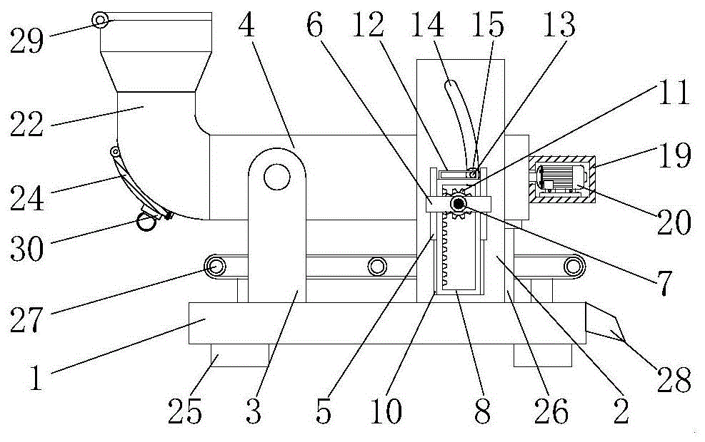 一种金属硅粉生产用筛选装置的制作方法