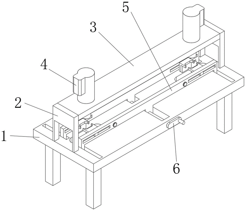 一种房屋建设用轻钢结构加工冲孔设备的制作方法