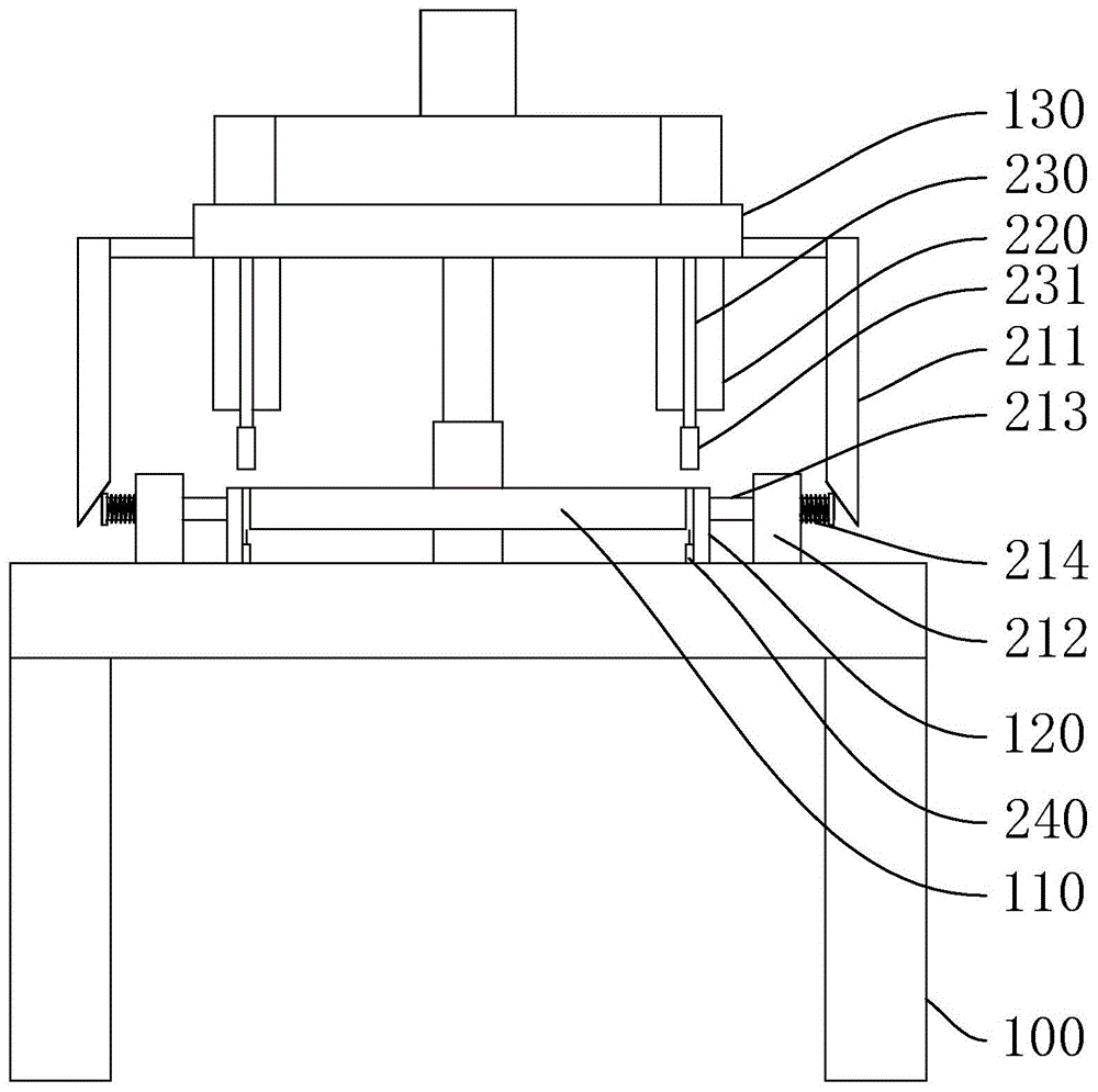 电池筒顶盖压实机的制作方法